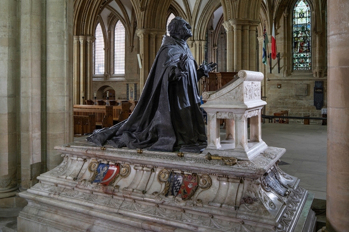 Bishop Ridding Monument – Southwell Minster – 1904 – W D Caroe and F W Pomeroy