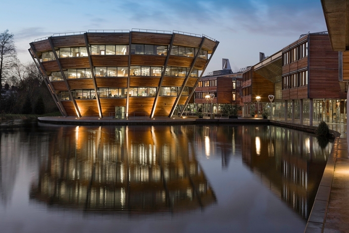 Jubilee Campus – University of Nottingham – 1999 – Michael Hopkins and Partners