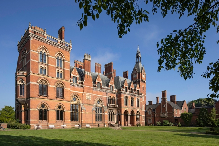 Kelham Hall from the South East – 1861 – George Gilbert Scott